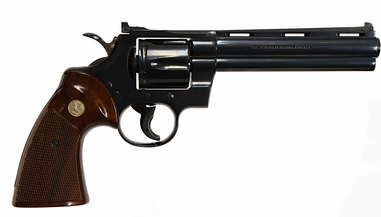 REVOLVER, Colt, model Python, calibre .357 Magnum, no. E54609.