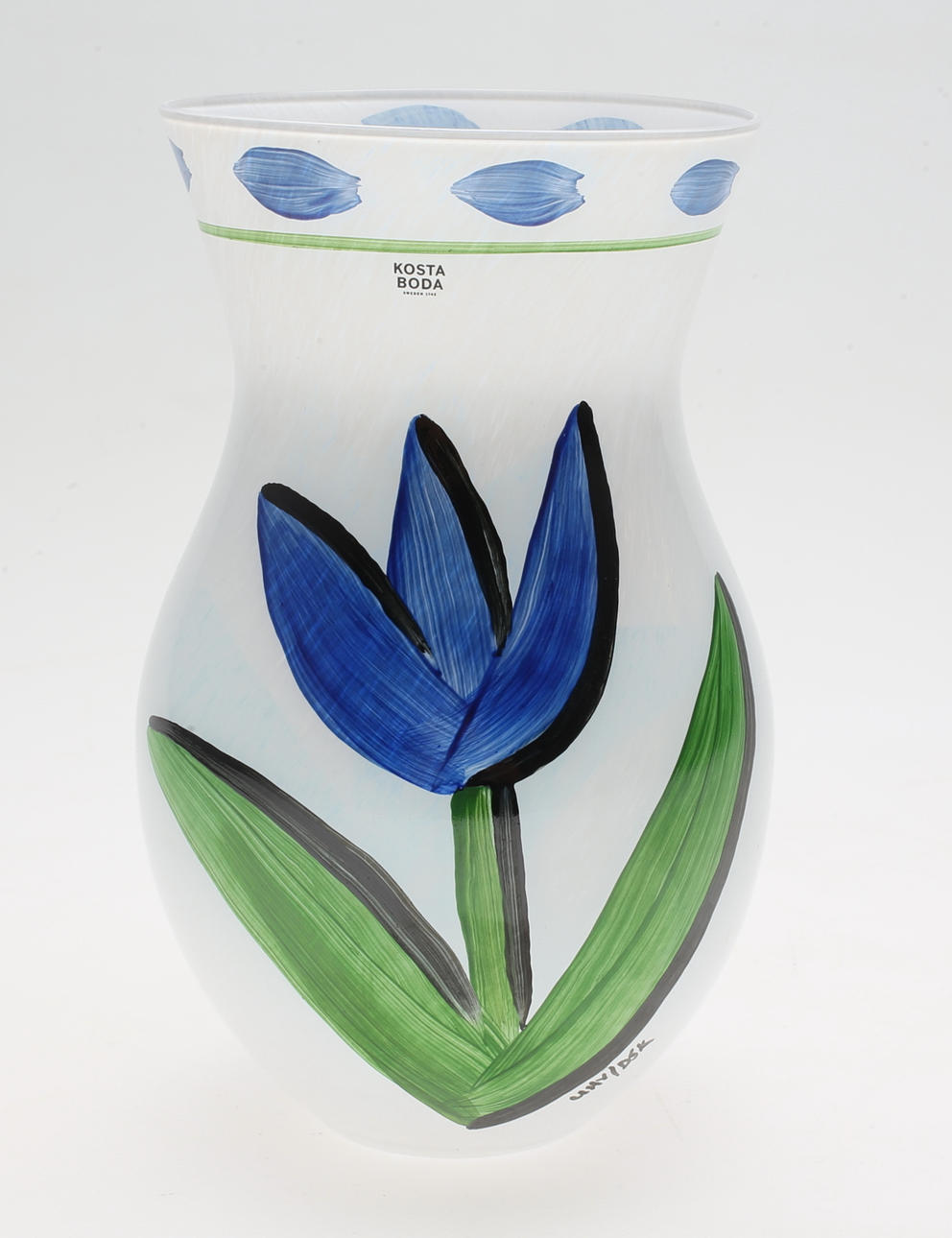 VAS, glas, Tulip, Ulrica Hydman-Vallien, Kosta Boda.