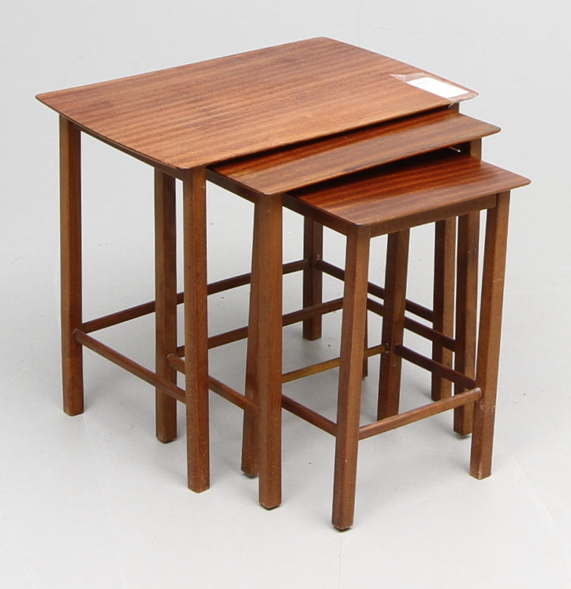 SATSBORD, 3 delar, 50/60-tal.