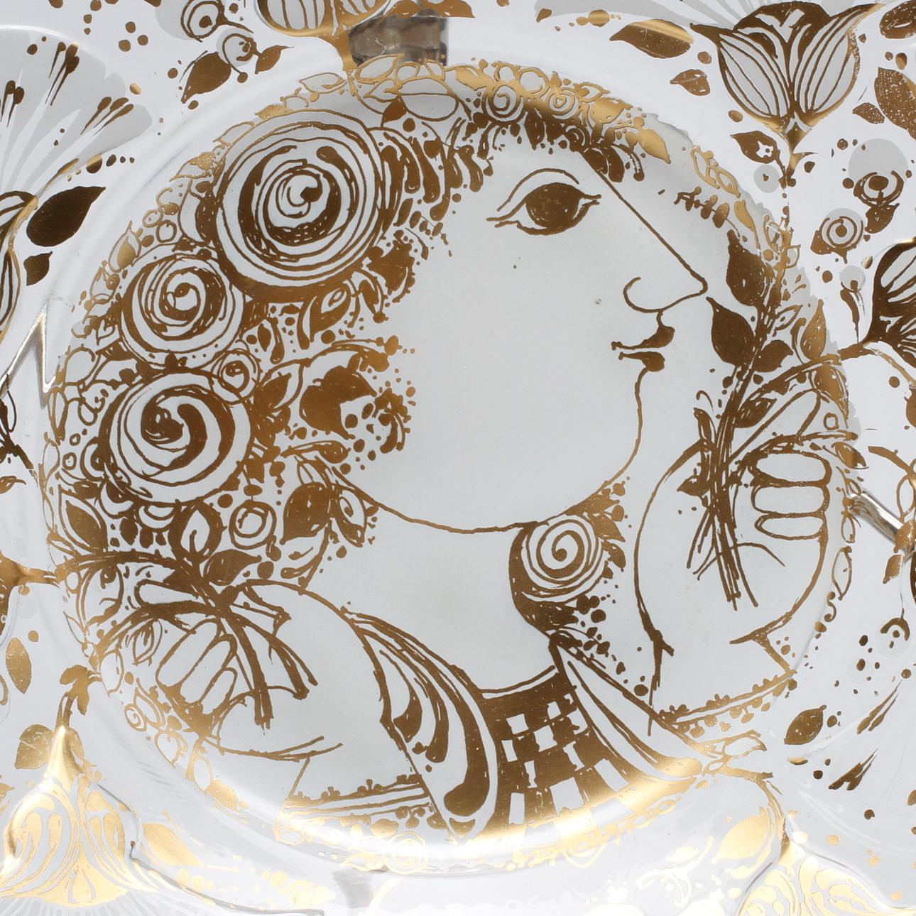 FAT, glas, Björn Wiinblad, Rosenthal galerie 1976.