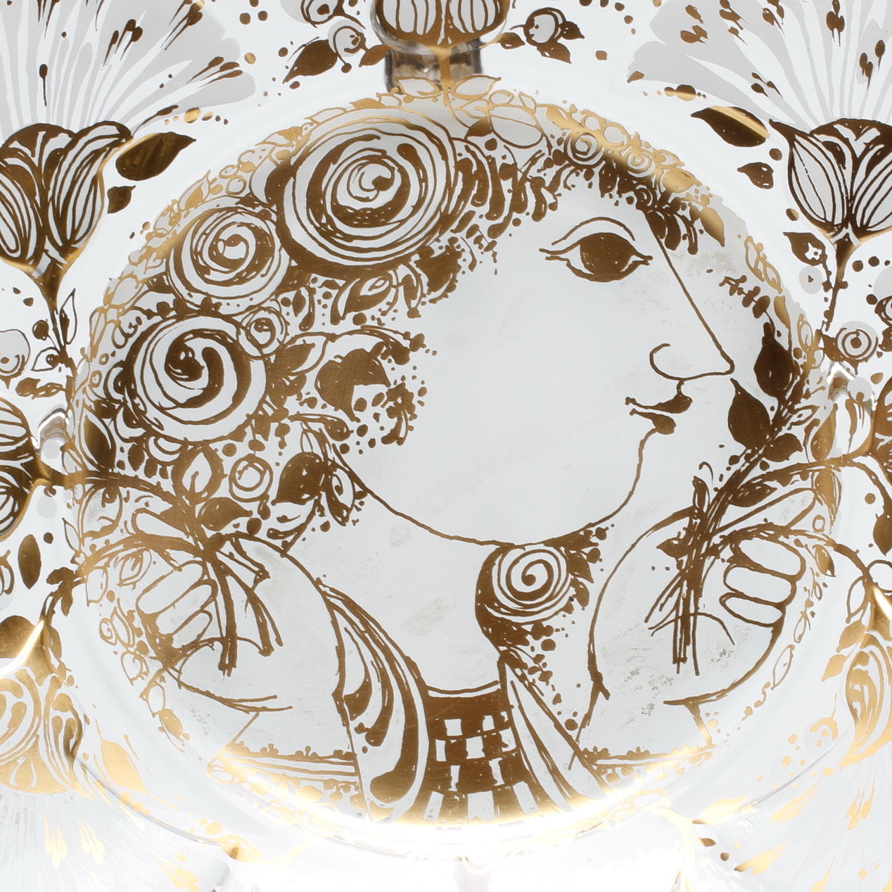 FAT, glas, Björn Wiinblad, Rosenthal galerie 1976.