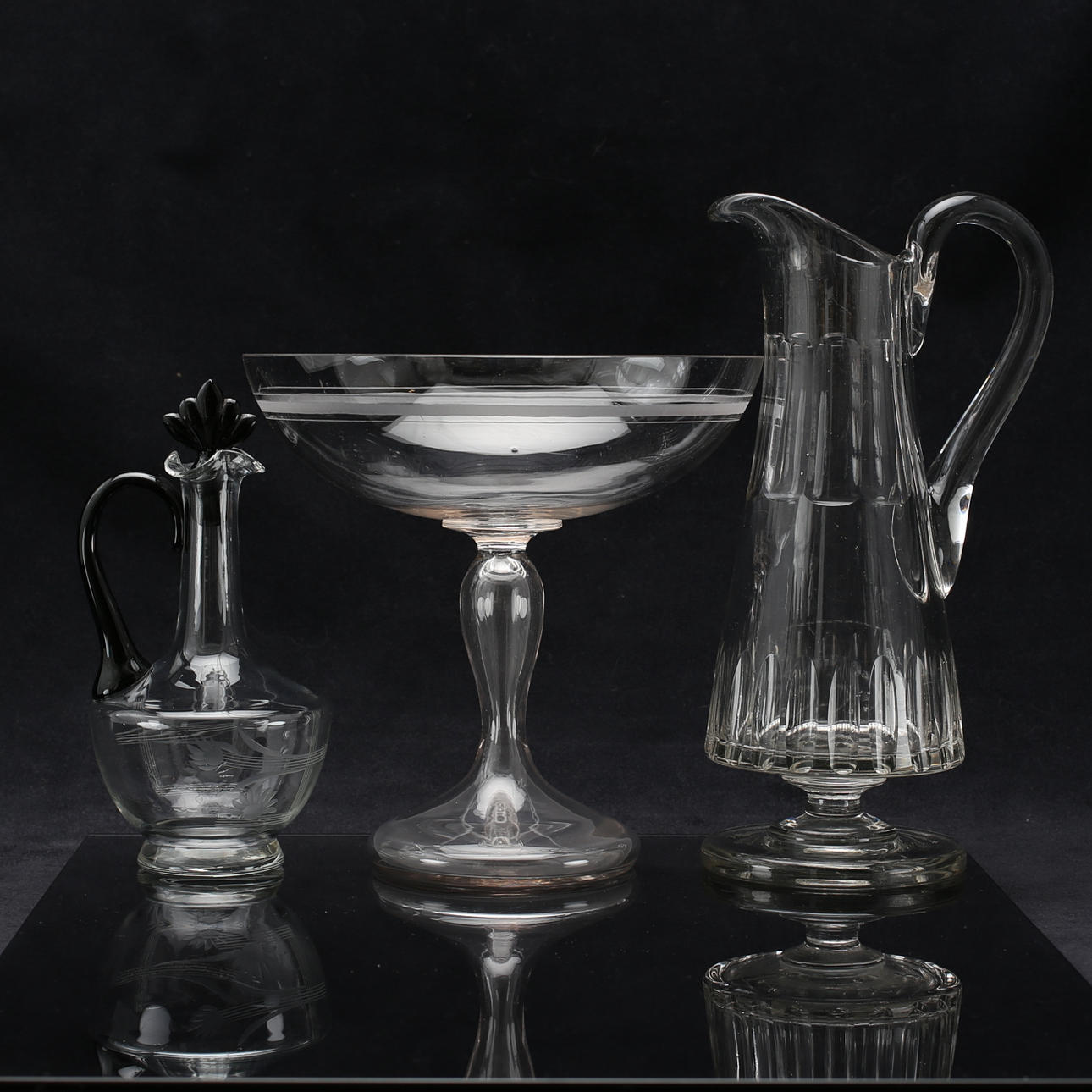 PARTI GLAS, 3 delar.