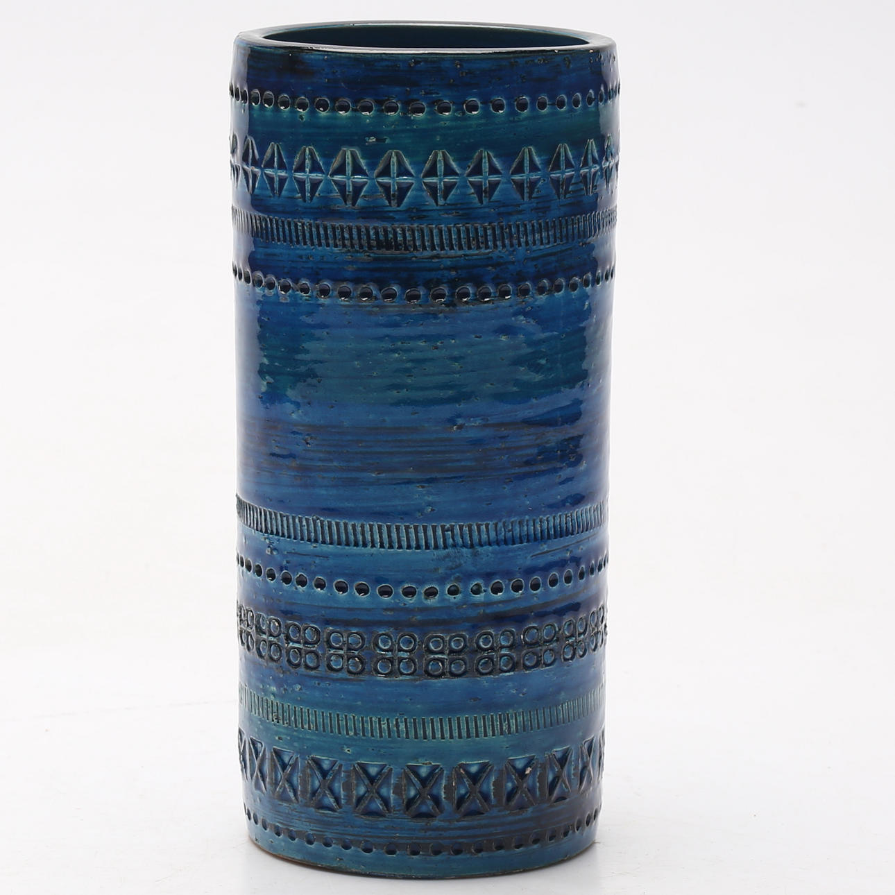 A ceramic vase, Aldo Londi, Bitossi, Italy.