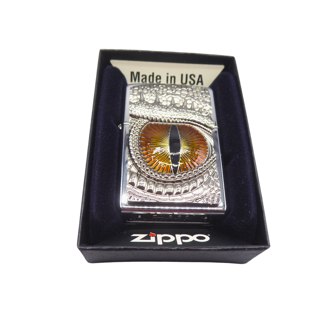 ZIPPO STORMLIGHTER - DRAGEØJE.