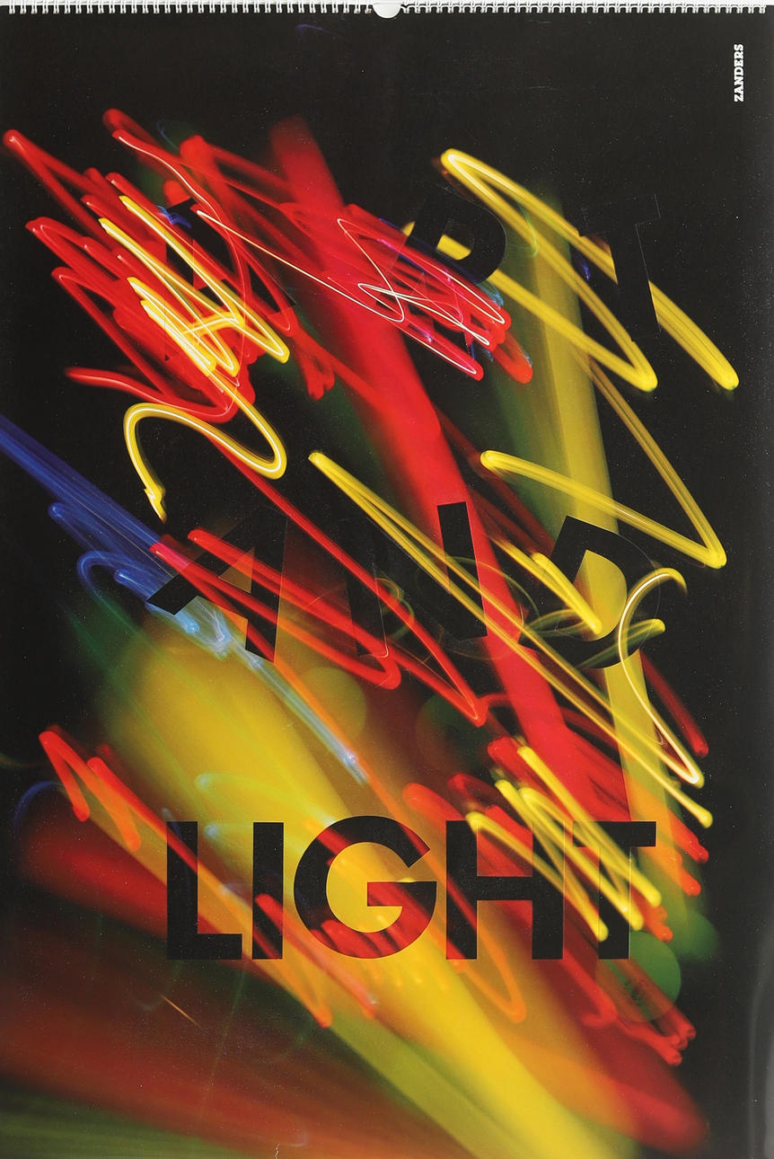 ALMANACKA, Kunst und Licht 1987, Pappersgruppen/Zanders.