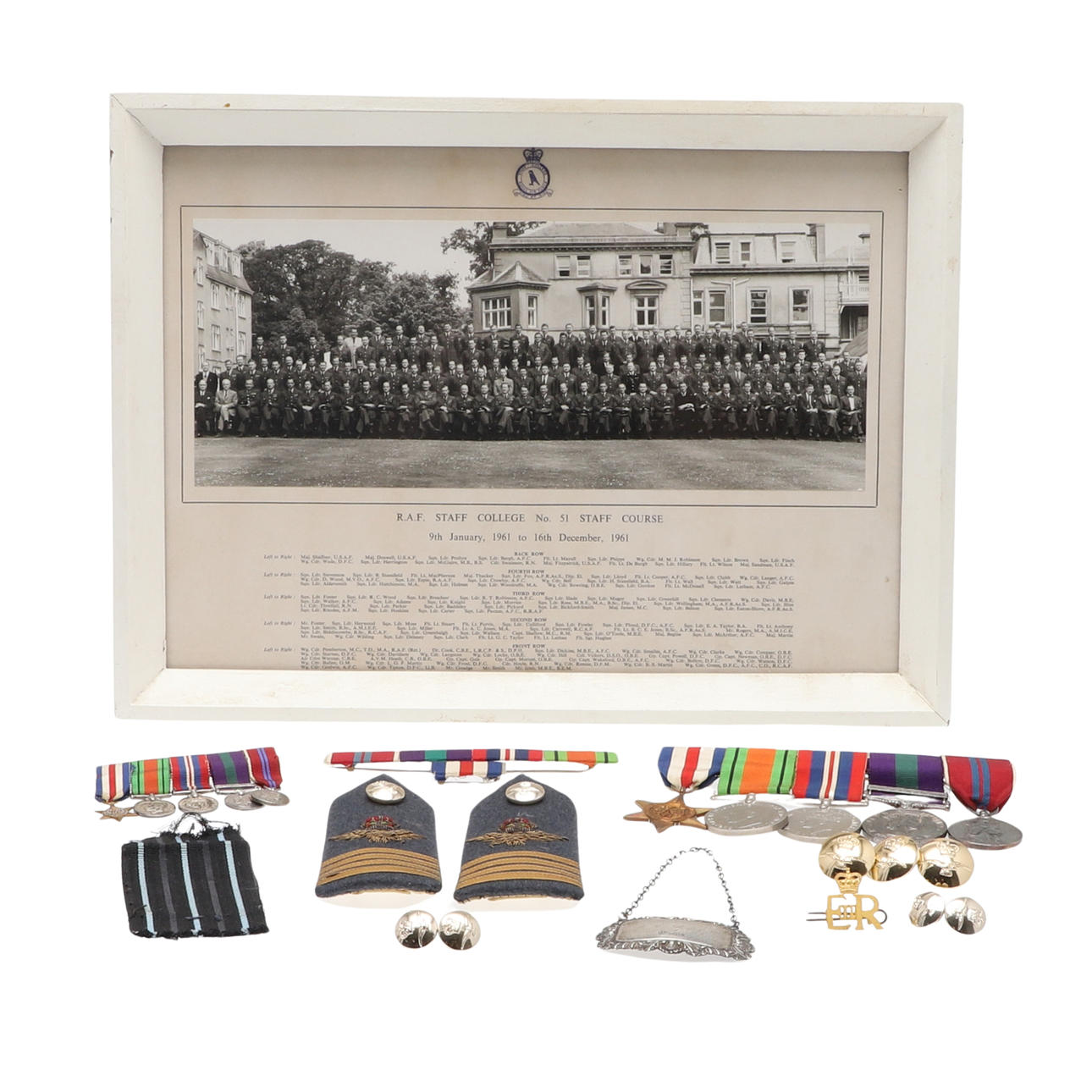 A SECOND WORLD WAR AND LATER GROUP OF FIVE TO GROUP CAPTAIN PROBYN R.A ...