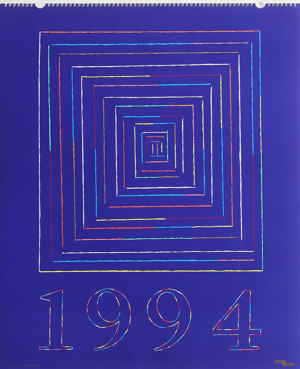 ALMANACKA, Piero Dorazio 1994, PWA.