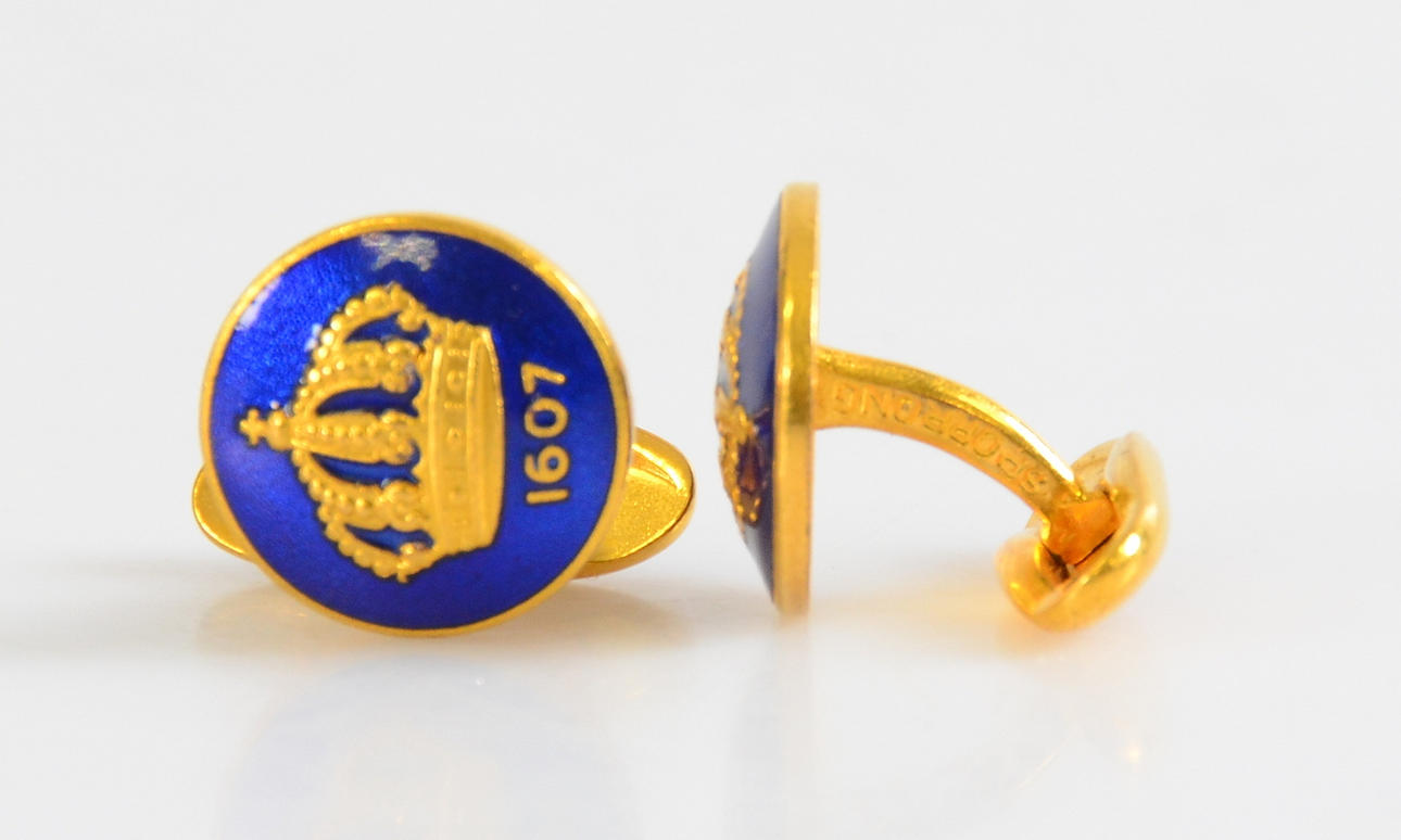 MANSCHETTKNAPPAR, 1-par, Skultuna.