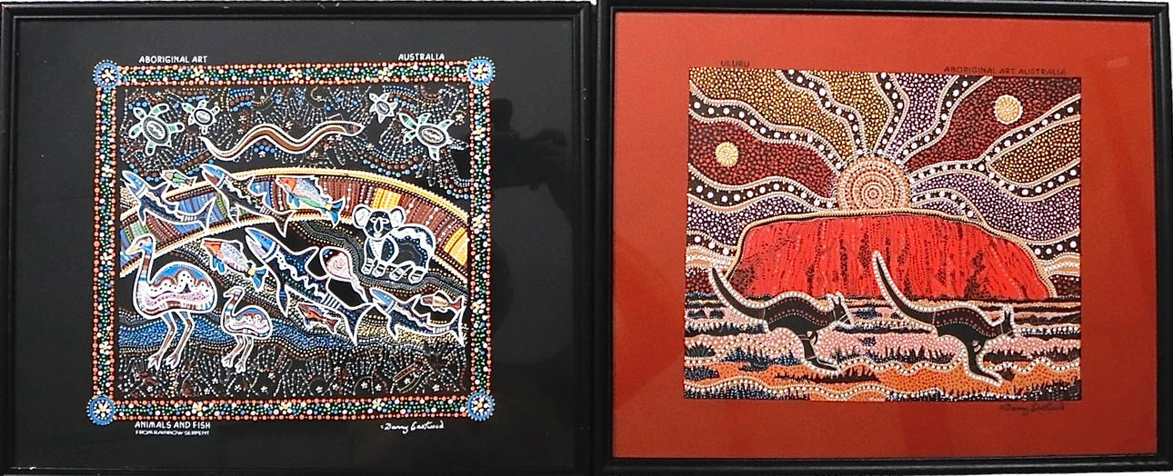 DANNY EASTWOOD. Press canvas. 2 pcs.