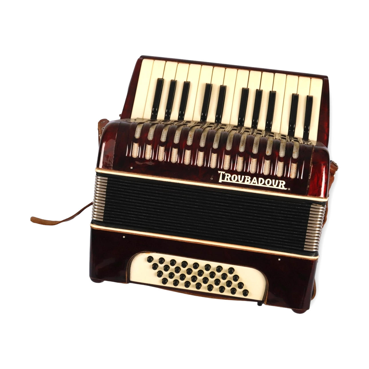 Acordeón, trovador.