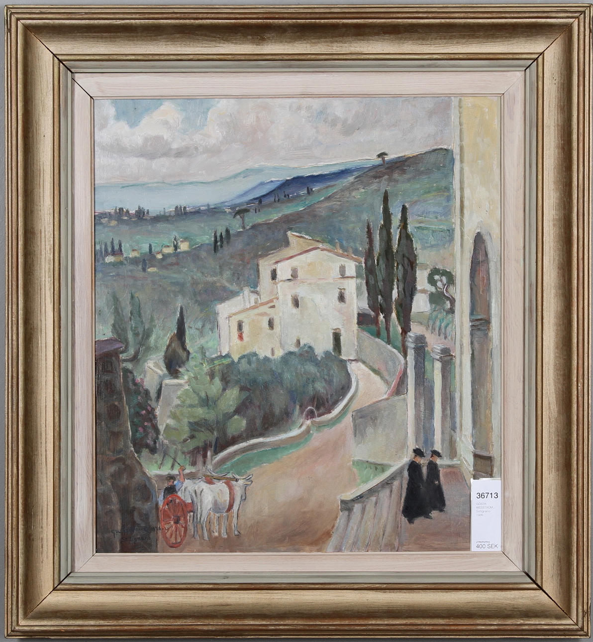 GÖSTA WESSTRÖM. Settignano 1926.