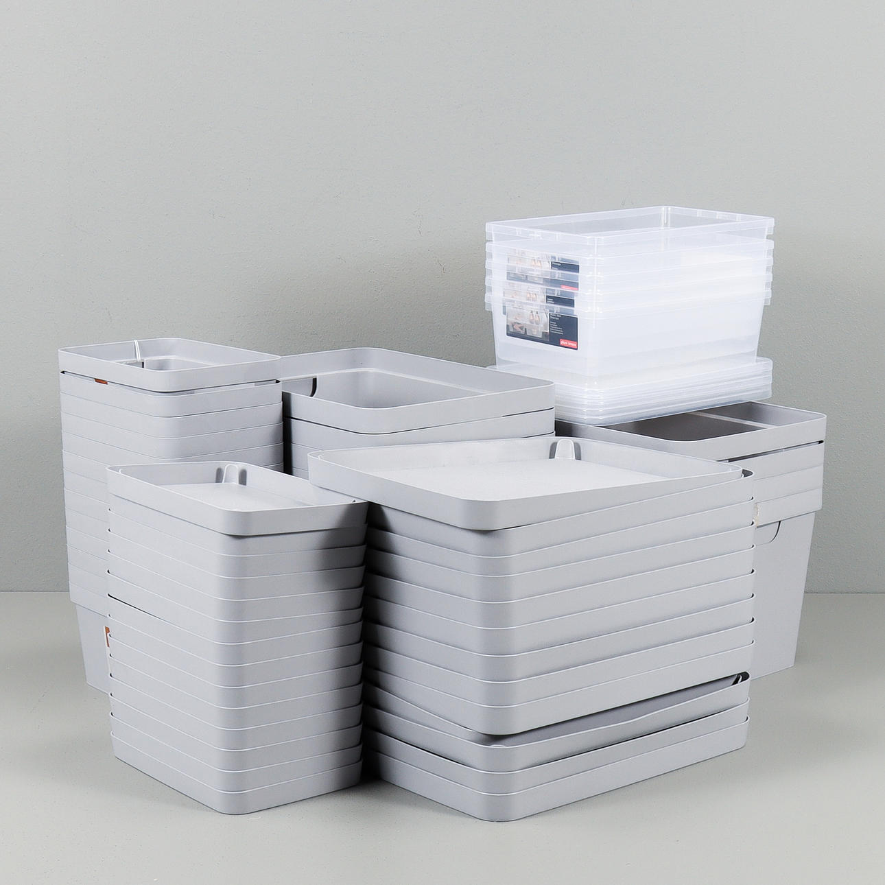 FÖRVARINGSBOXAR plast.