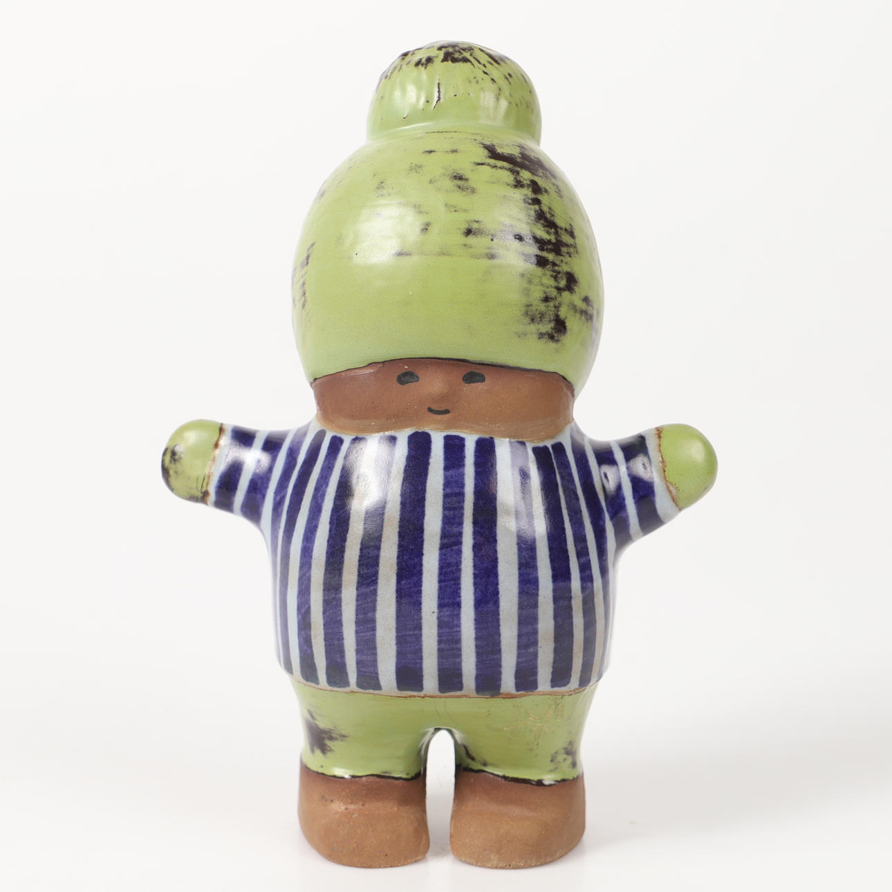 LISA LARSON. Figura, «Kalle», gres, Gustavsberg.