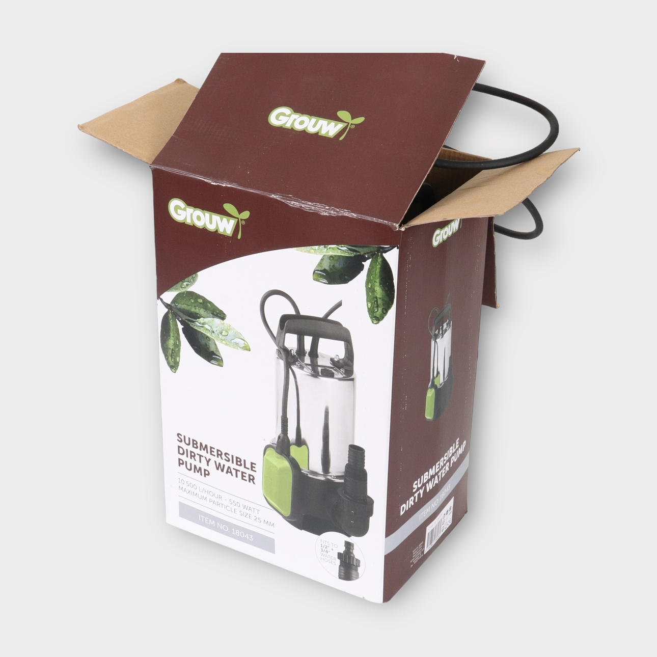 VATTENPUMP, 550 watt.