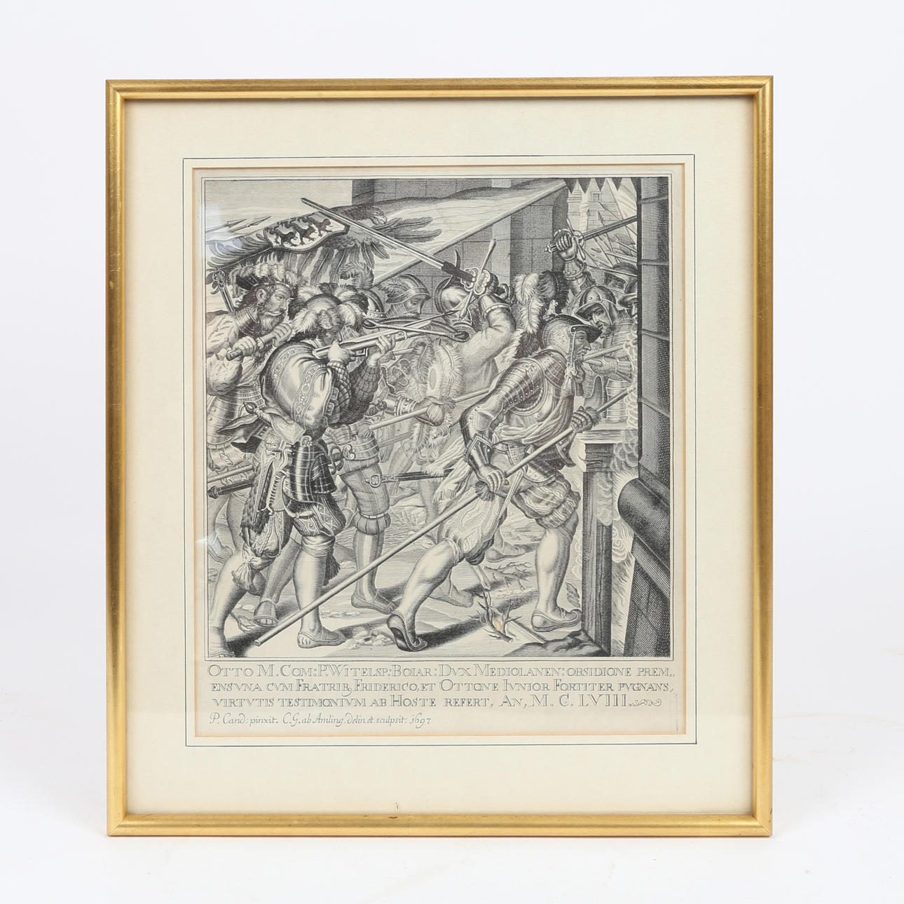 CARL GUSTAV VON AMLING EFTER PIETER DE WITTE.