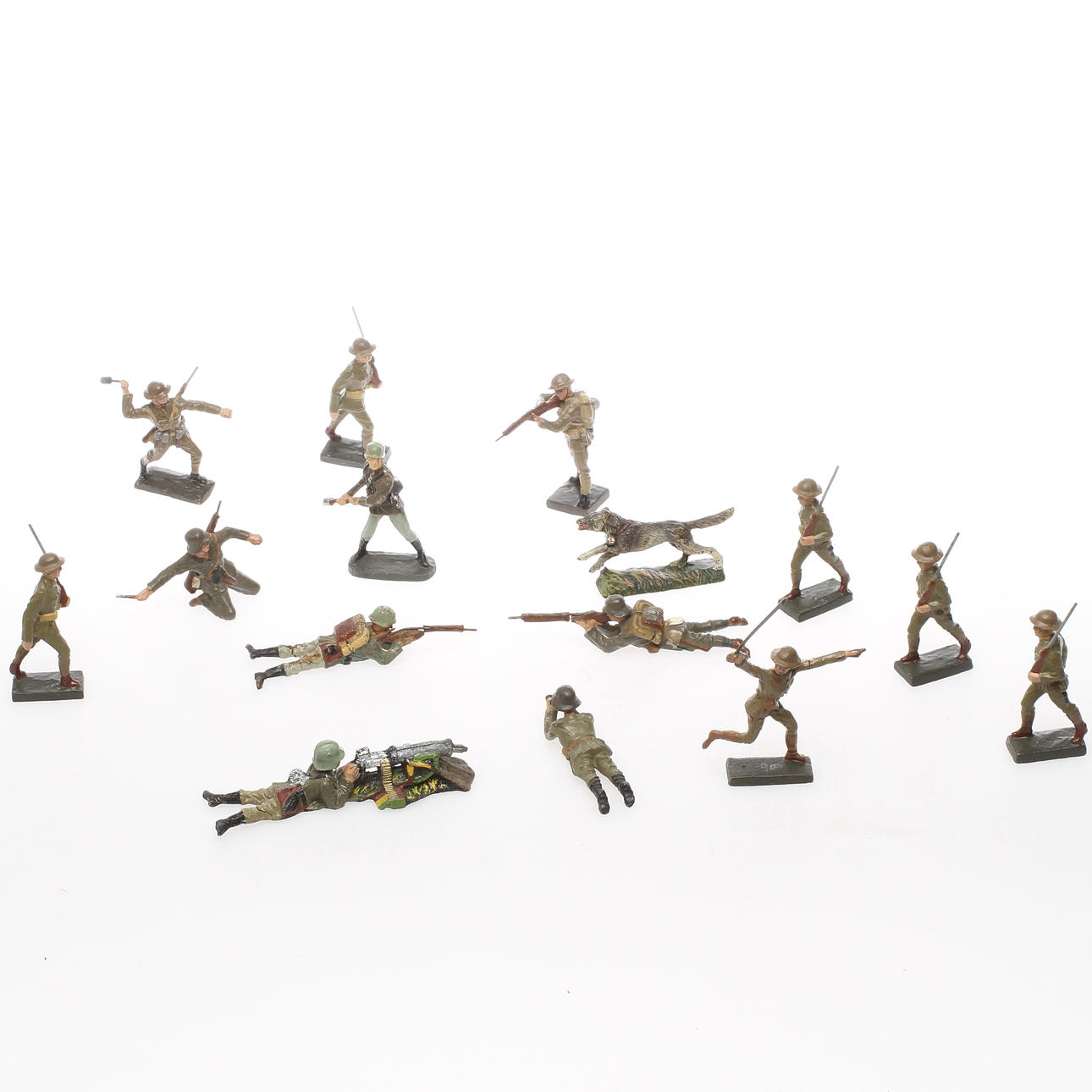 ELASTOLIN och LINEOL 15 delar.
