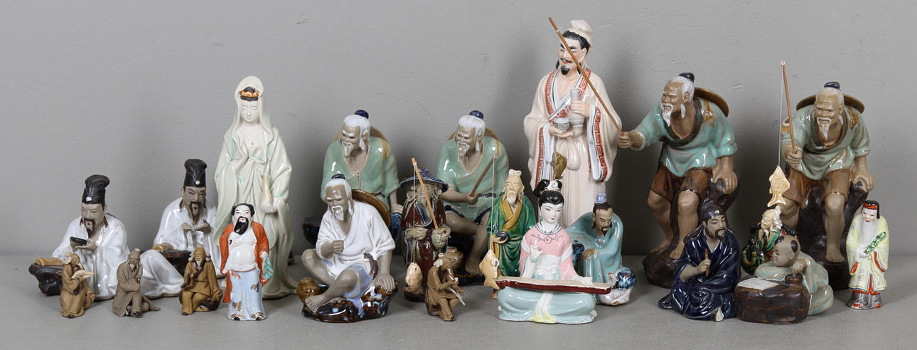 FIGURINER, 21 st, Kina, 1900-tal.