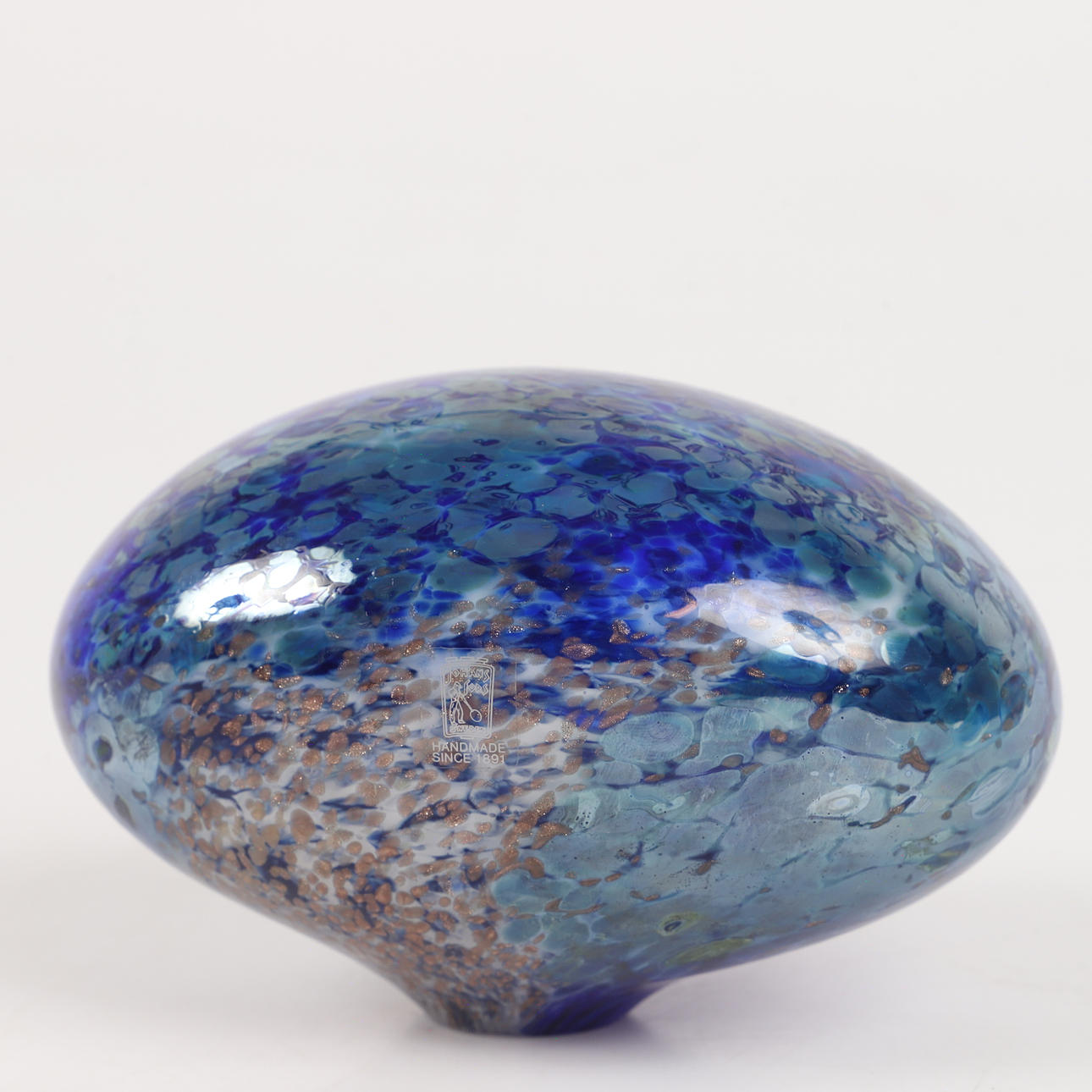 ASTRID GATE. Sculpture, egg, Johansfors, unsigned.