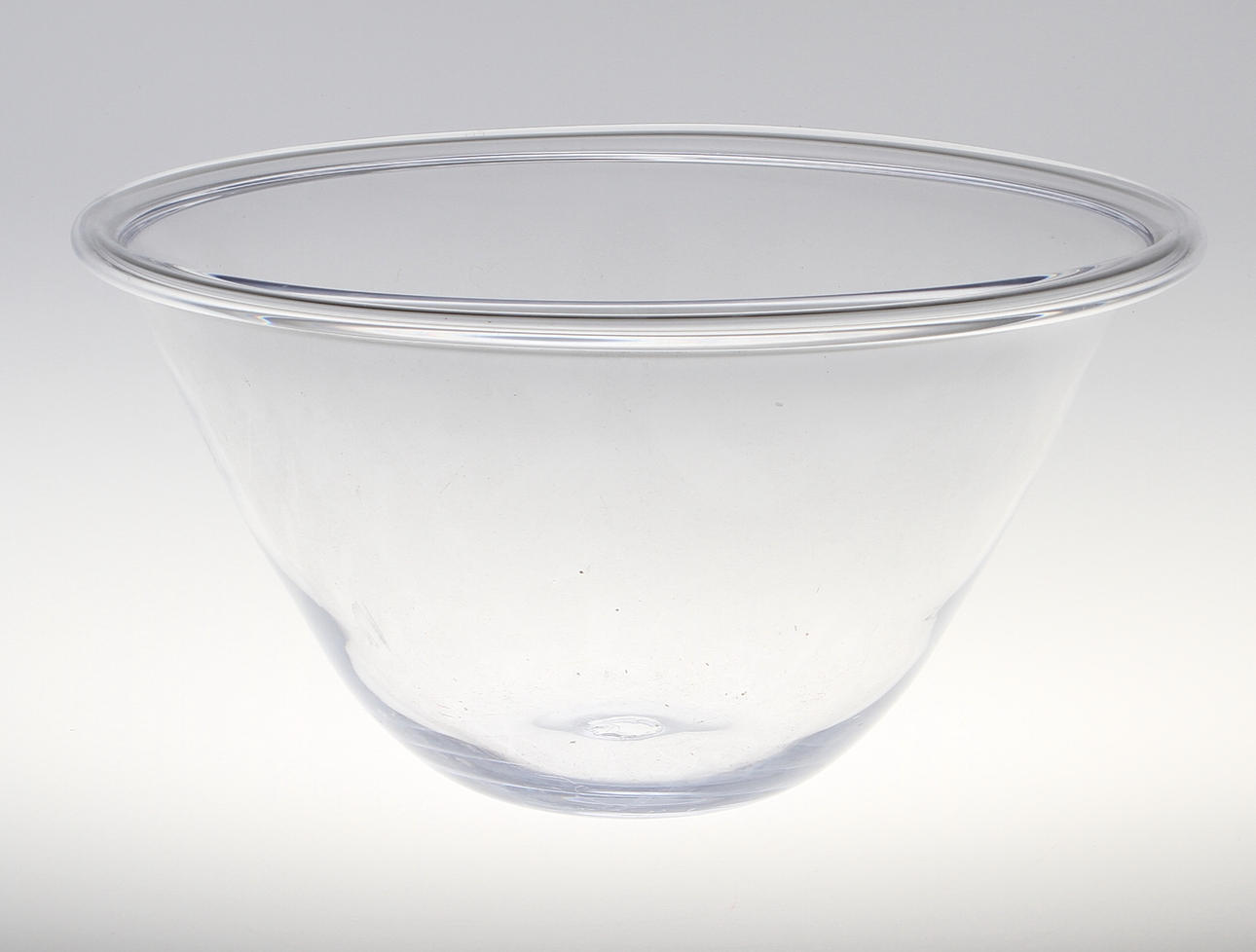 ANDERS WINGÅRD. Skål, glas signerad.