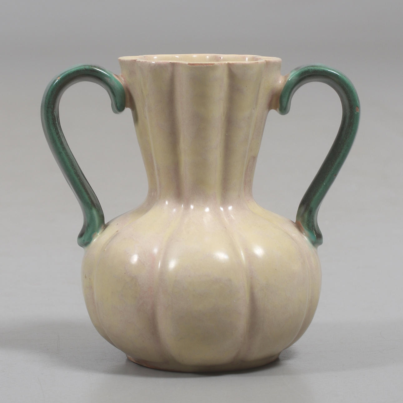 A ceramic HÄNKELVAS, Ekeby, 20th century.