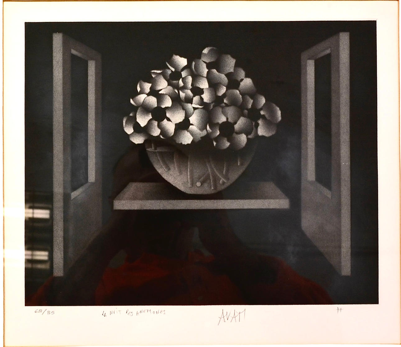 MARIO AVATI. litografia.