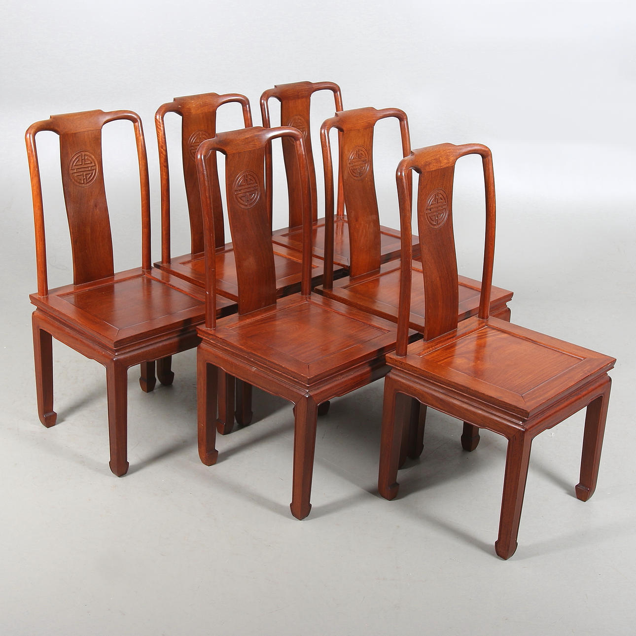 STOLAR, 6 st, Kina. 1900-talets andra hälft.