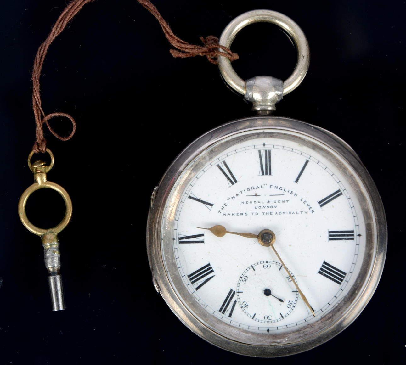 FICKUR, sterlingsilver, Kendal & Dent, London.