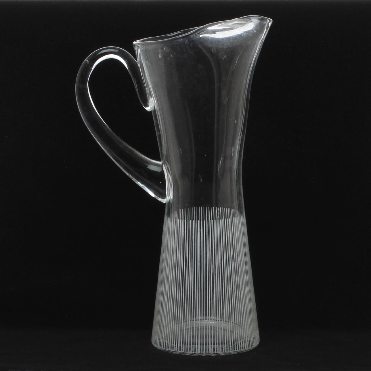 TILLBRINGARE, glas, "Stripe", Bengt Orup, Johansfors.