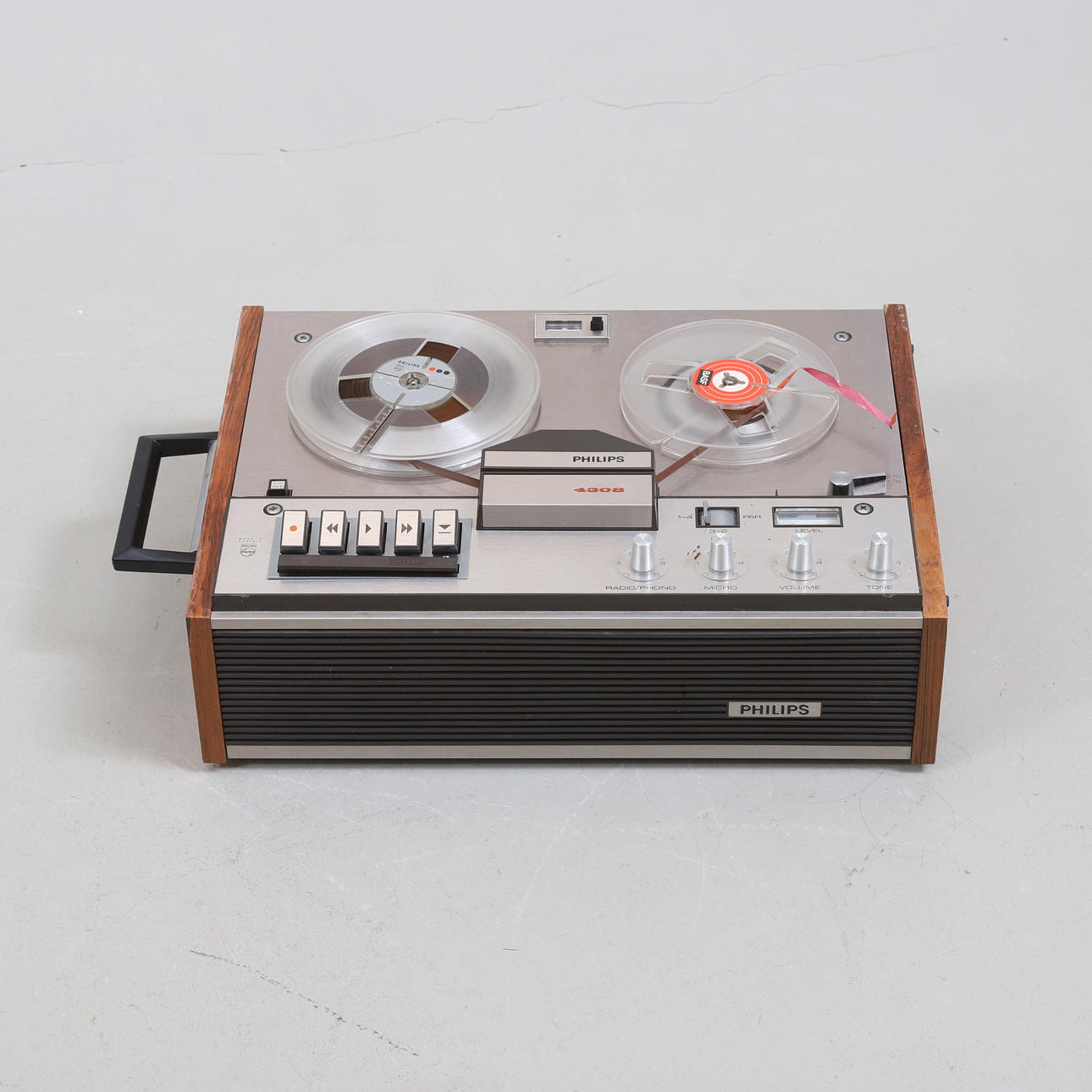 RULLBANDSPELARE, Philips, Four Track, 4308, 1900-tal.