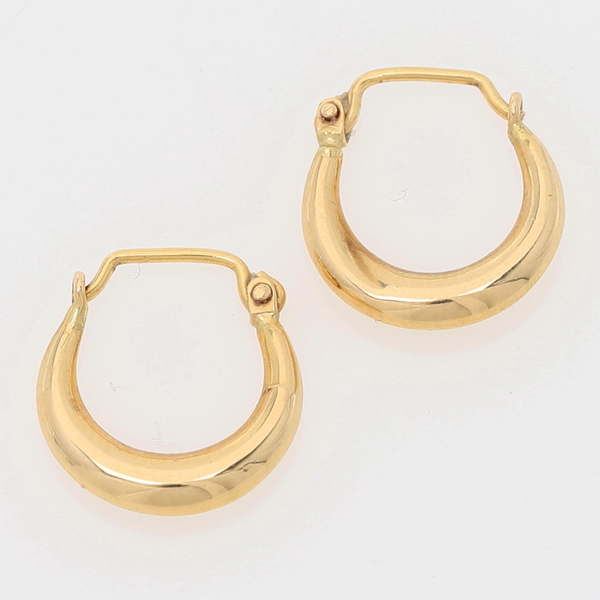 ÖRHÄNGEN, 18k guld, creoler.