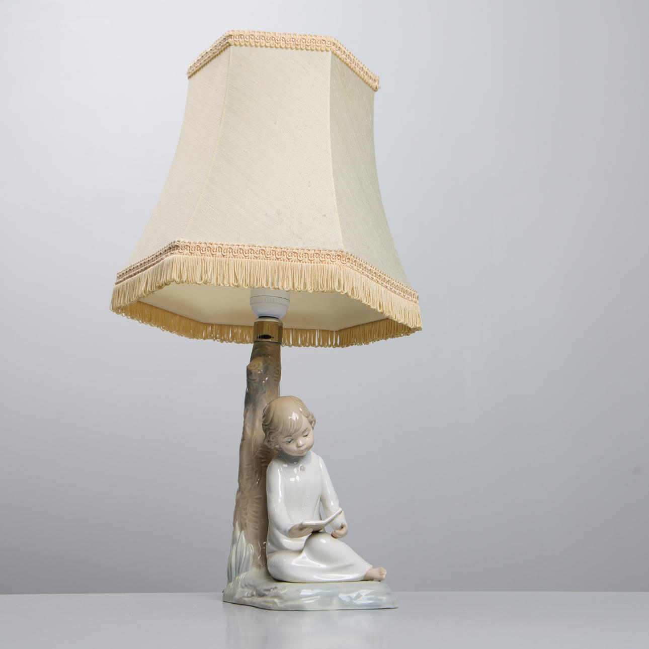 TABLE LAMP, porcelain, Zaphir, Spain.