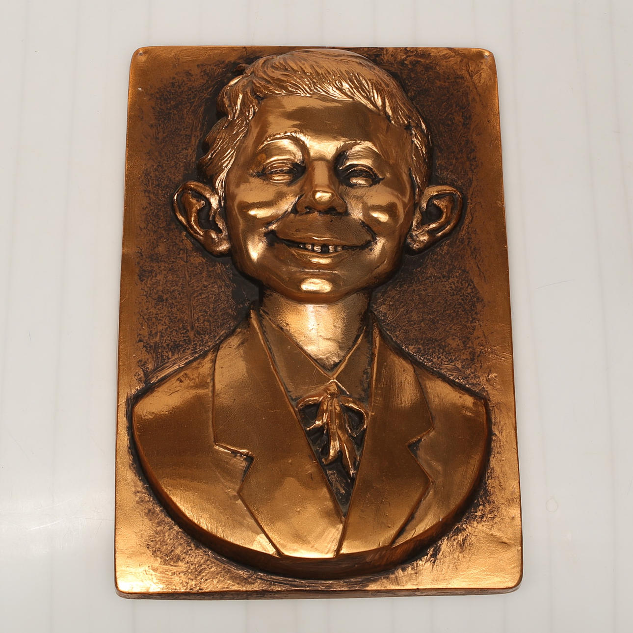 TAVLA föreställande MAD, Alfred E Neuman.