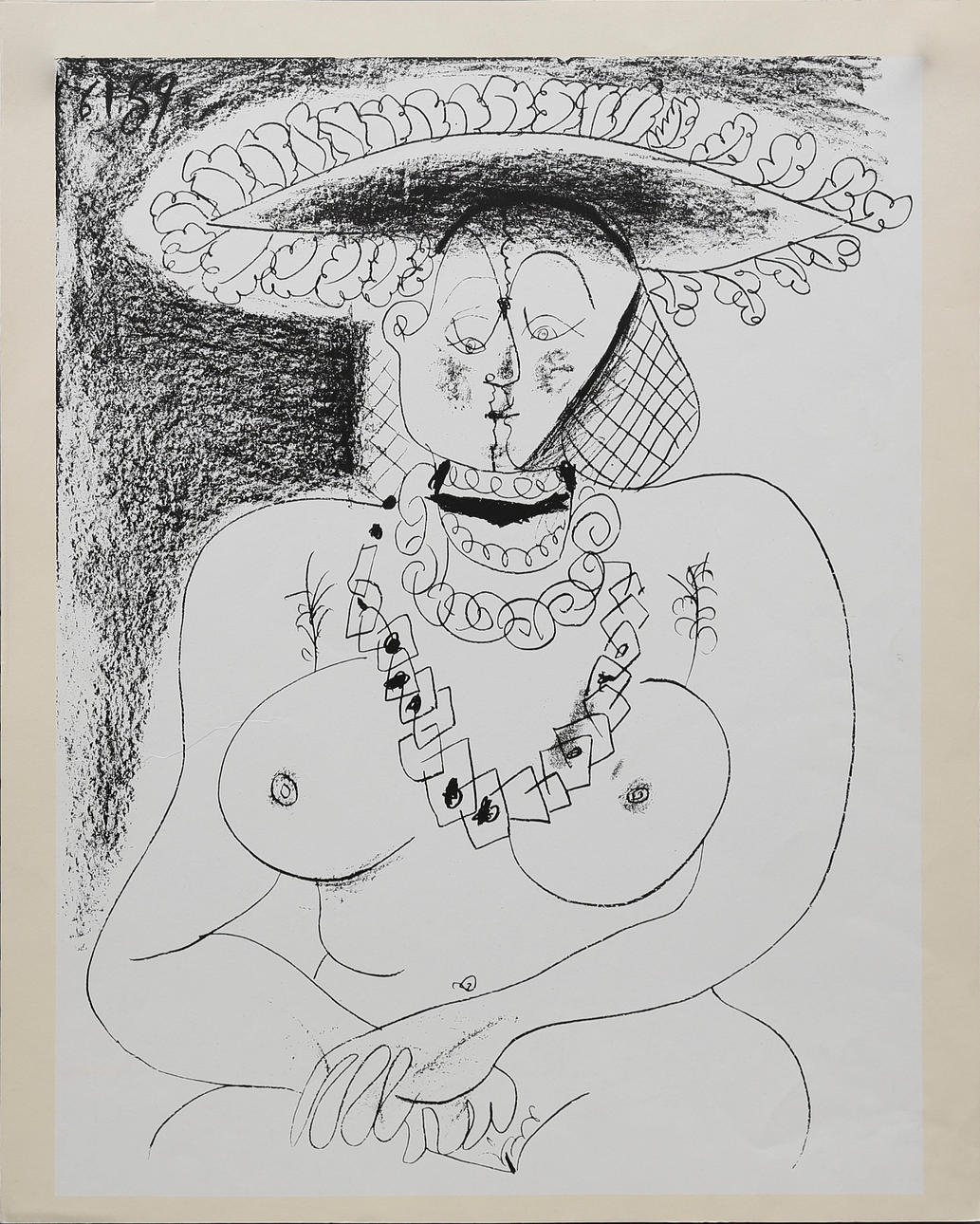 PABLO PICASSO. EFTER. „Pigen med hovedet“.