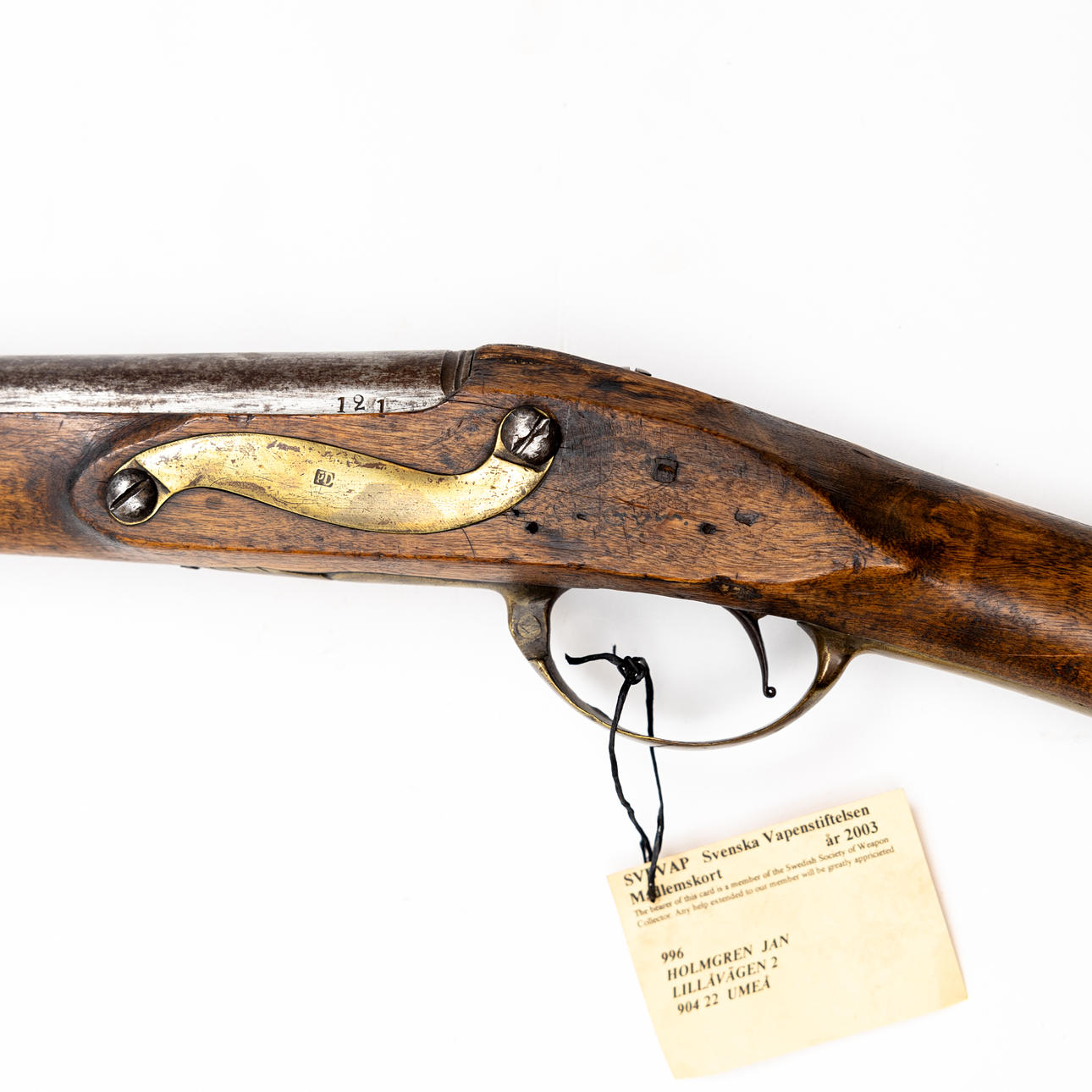 BAYONET FENCING RIFLE, made from a dragoon rifle in 1778. Weapons ...