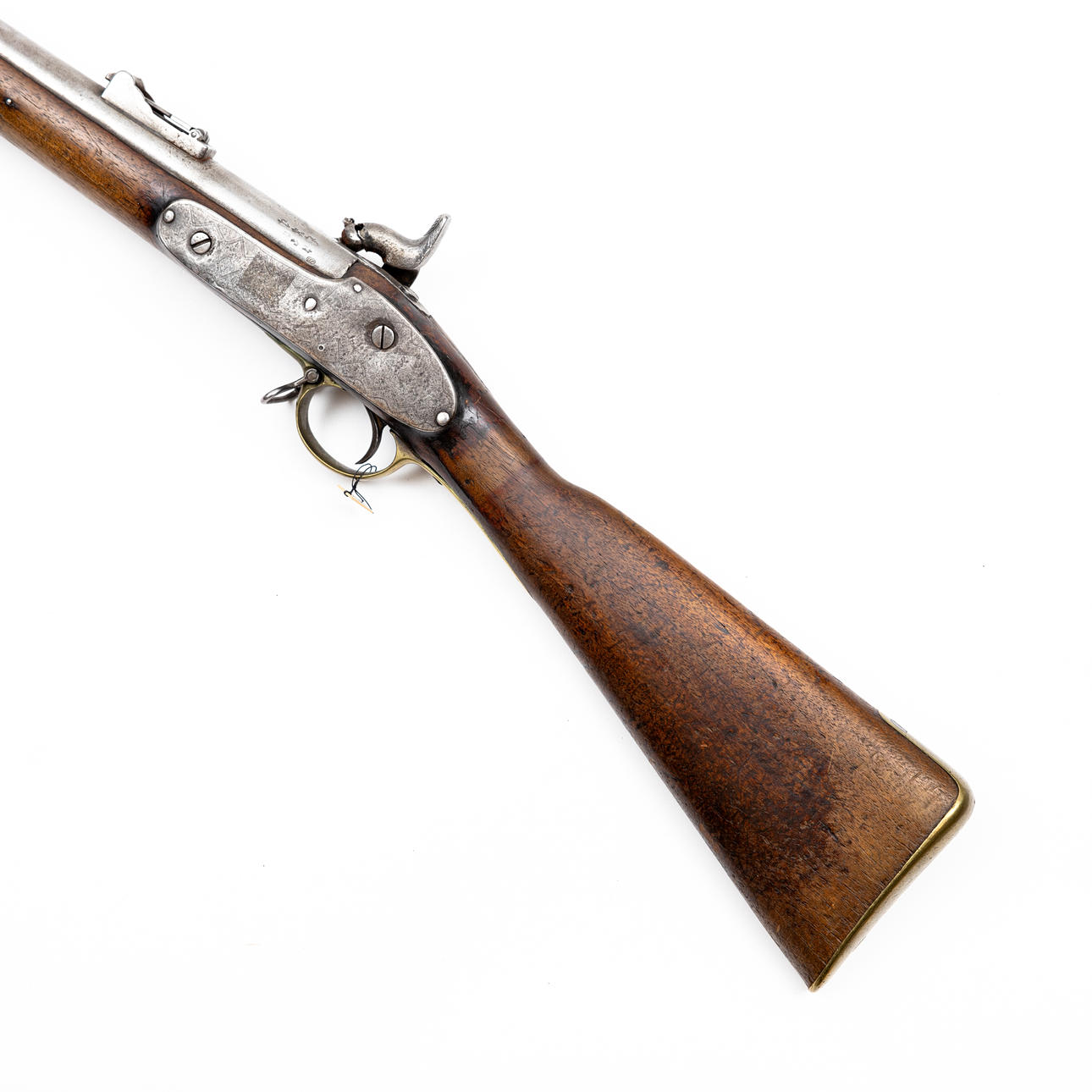 A mid-19th century British turret breech-loading rifle.