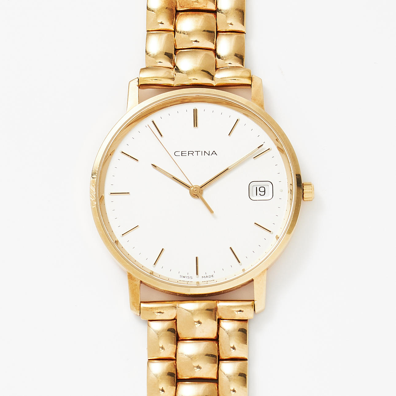 CERTINA, armbandsur, 14 k guld.