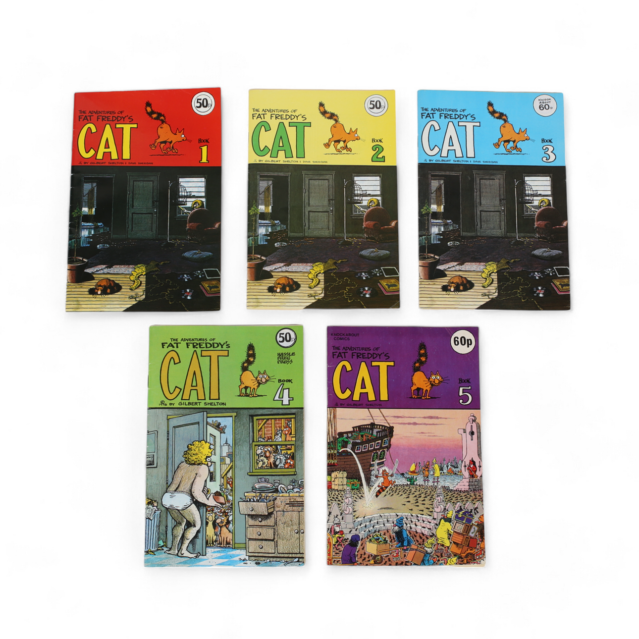 SERIETIDNINGAR, 5 st, 1970/80-talet.