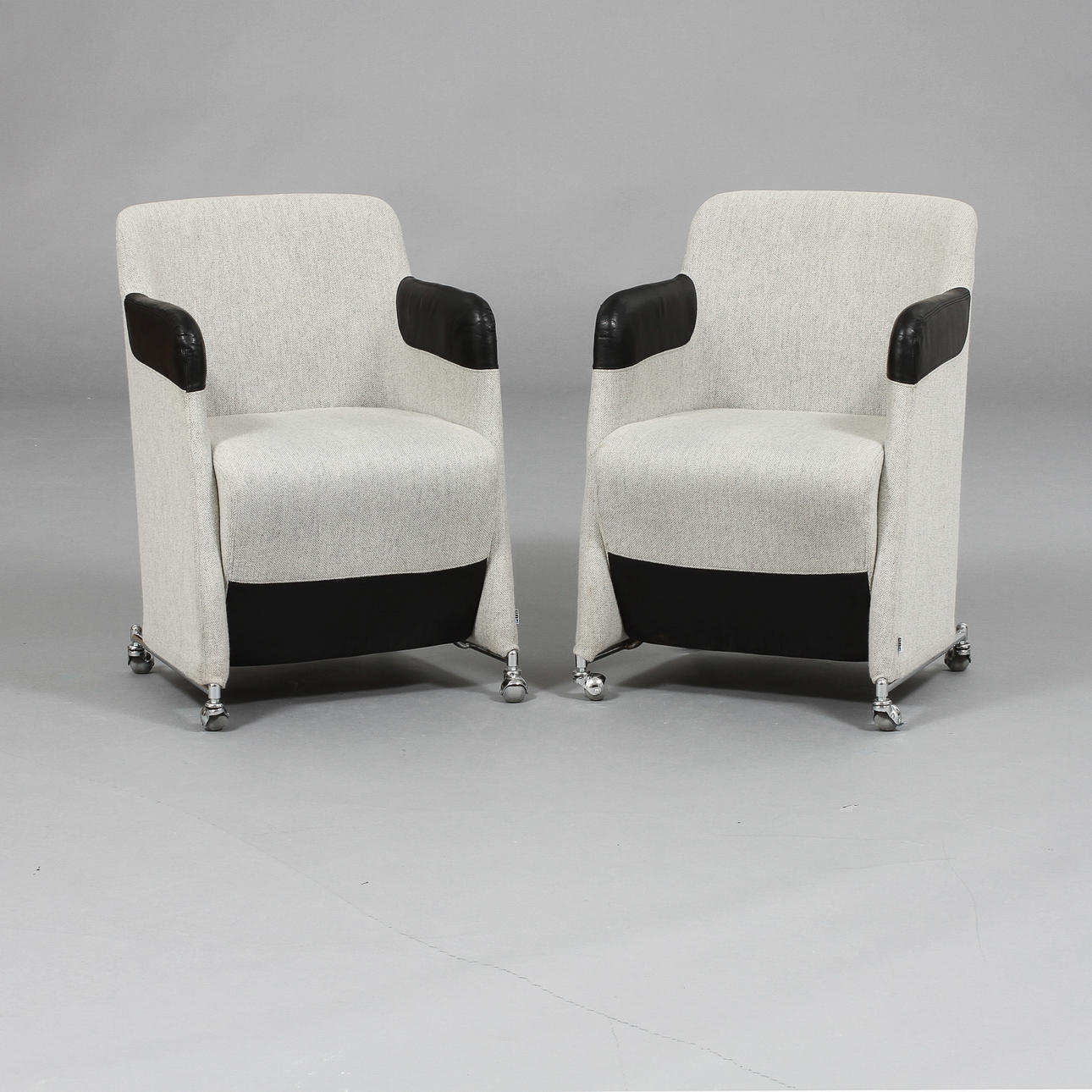 FÅTÖLJER, ett par, Lindau & Lindecrantz för Lammhult.