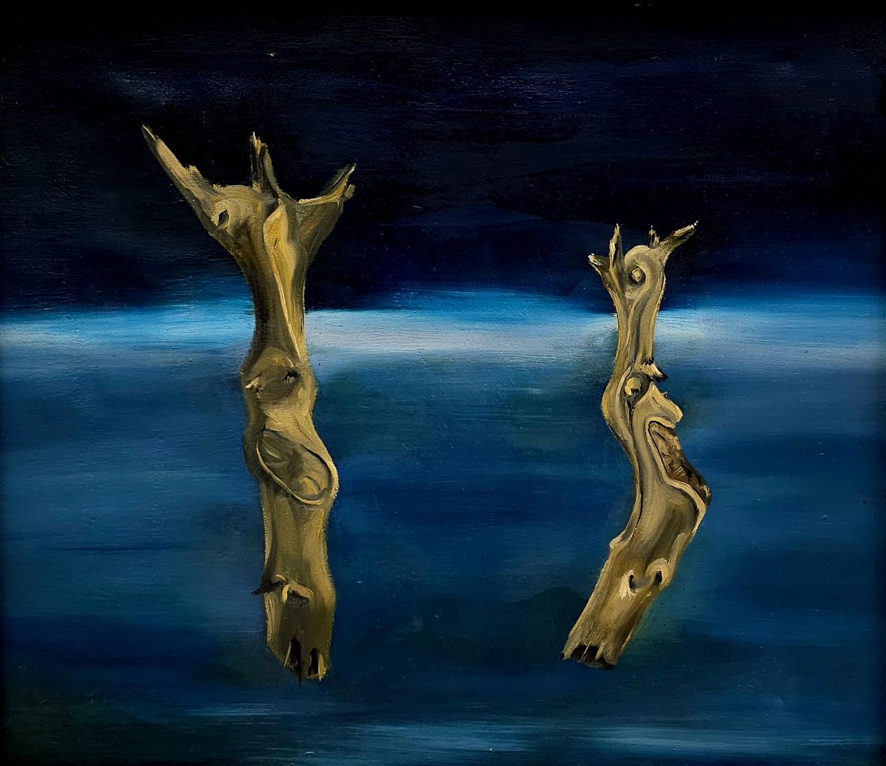 PAU XIBERTA PLA (1943). SIN TÍTULO. ÓLEO SOBRE LIENZO.