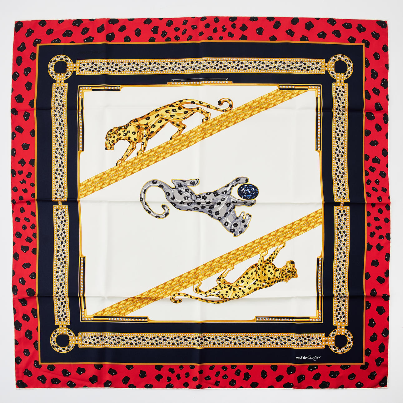 CARTIER, scarf.