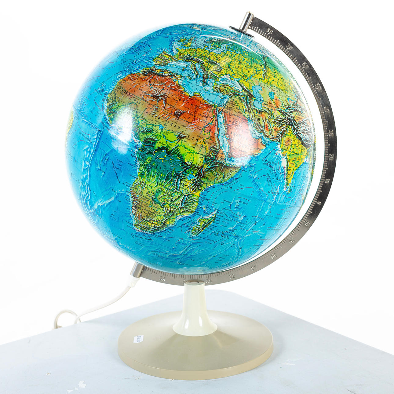 JORDGLOB, 1900 - talets senare del.