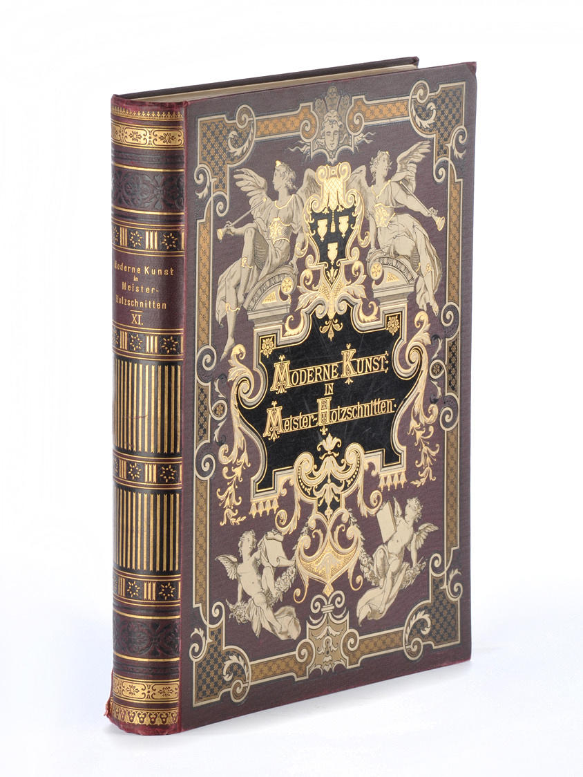 MODERNE KUNST IN MEISTER-HOLZSCHNITTEN. 11. volym, förlag av Richard Bong, Berlin W.