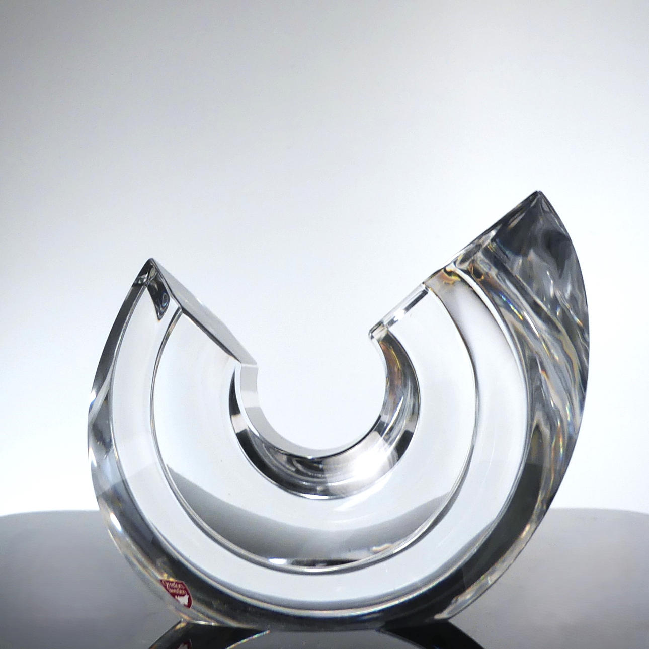 OLLE ALBERIUS. Skulptur, glas, Orrefors.