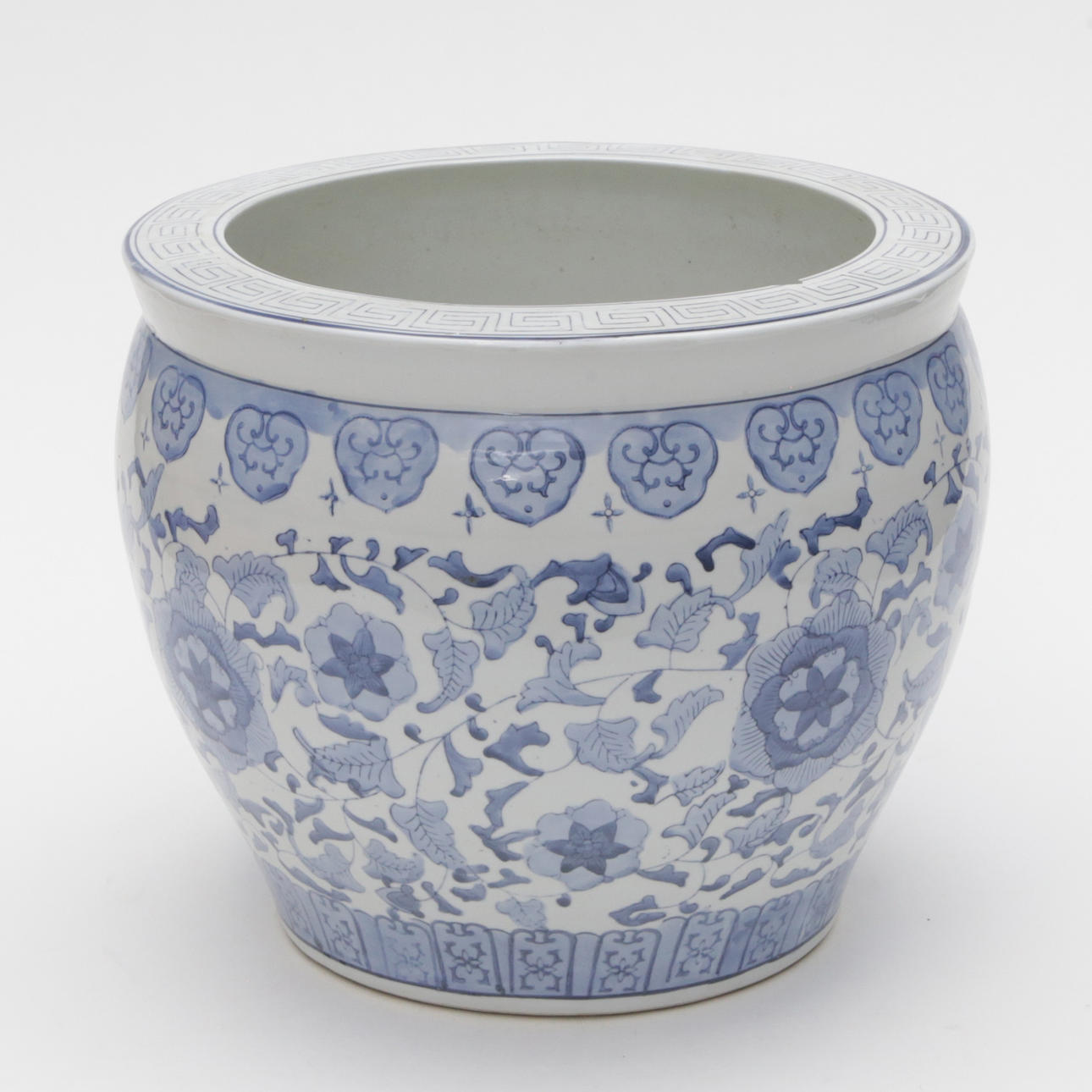 JÄTTEKRUKA, porslin, Kina, 1900-tal.