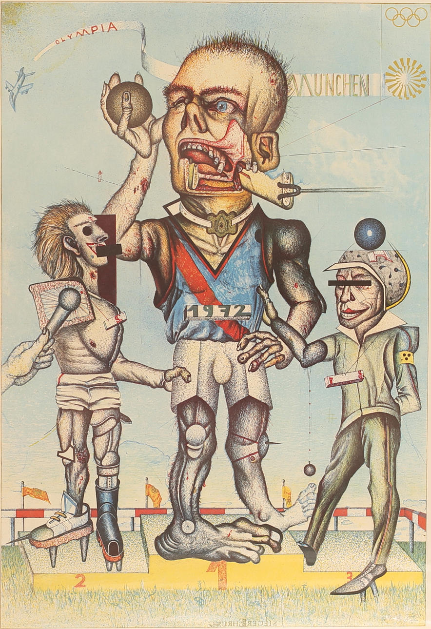 AFFISCH, OS München 1972, Wolfgang Patrick.