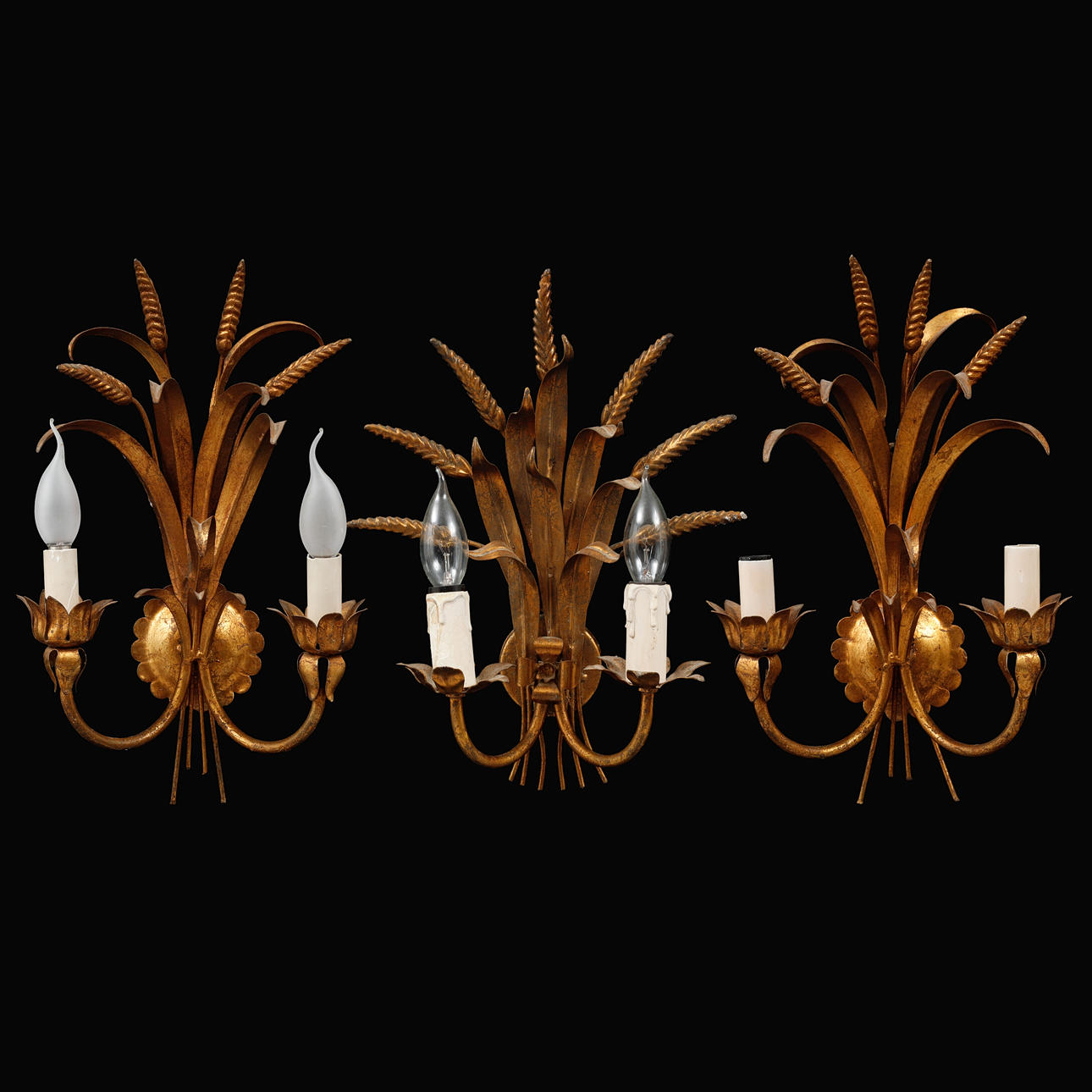 VÄGGLAMPOR, 3 st, 19/2000-tal.