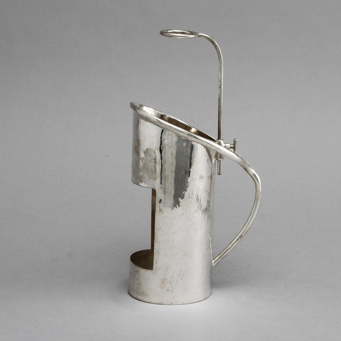 VINHÅLLARE, silver, Peru. Vikt 430 g.