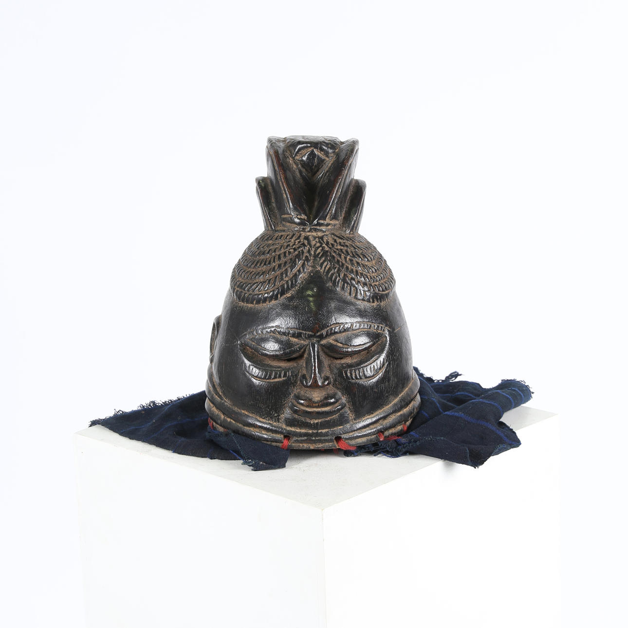 MÁSCARA DE CASCO MENDE, SIERRA LEONA.