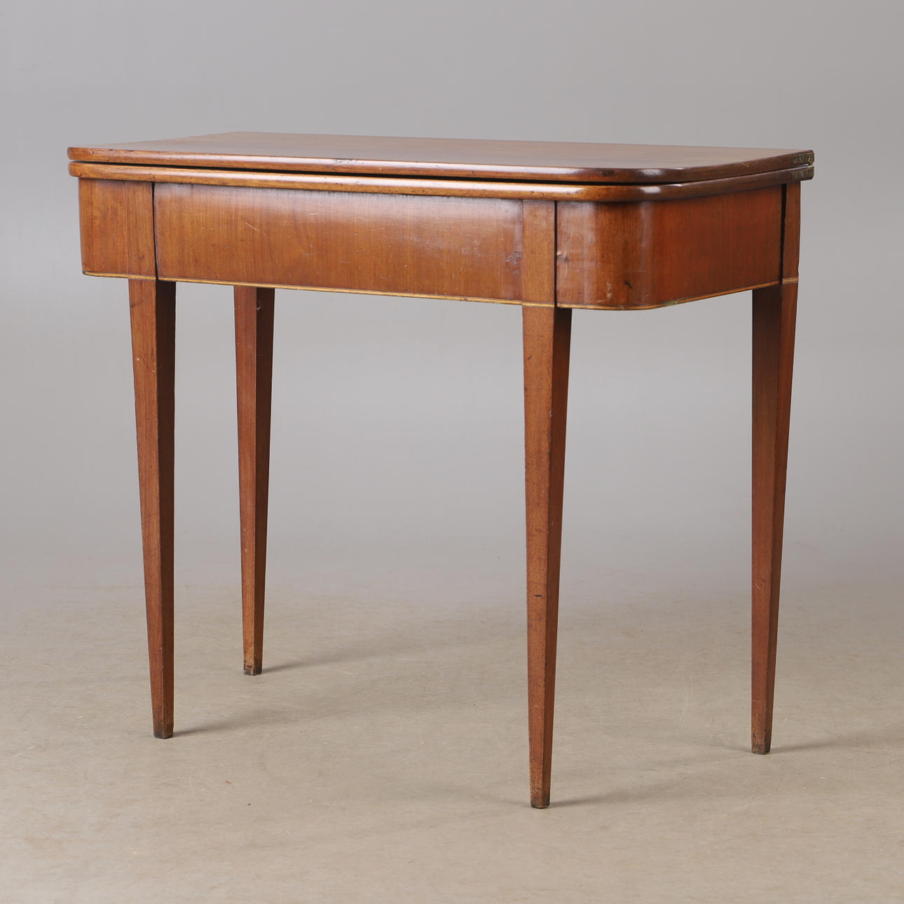 GAME TABLE, mahogany, Gustavian style.