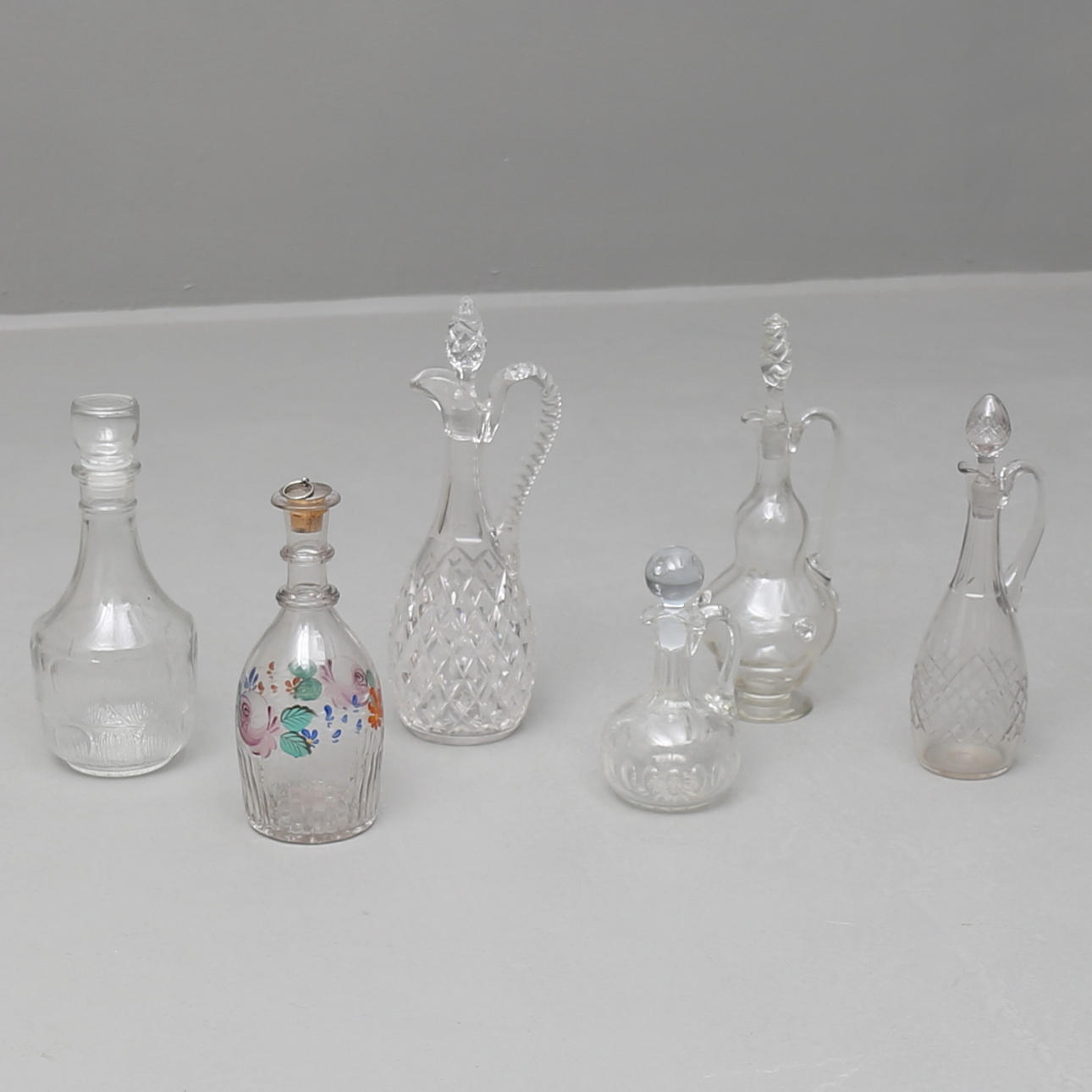 PARTI KARAFFER, glas, 6 delar.